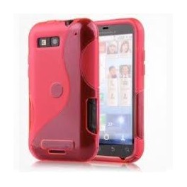 Husa silicon Motorola ME525 negru