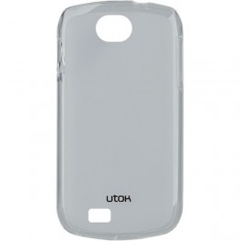 Husa de protectie spate pentru UTOK 351D, Silicon, Transparent
