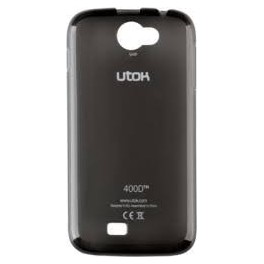 Husa de protectie spate pentru UTOK 400D, Silicon Black