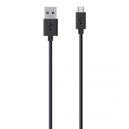 Cablu de date Belkin F2CU012BT2MBLKS, USB - micro USB, 2m, Black
