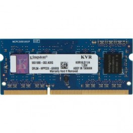Memorie laptop Kingston KVR16LS11/4 4GB DDR3L SODIMM 1600MHz 1,35V